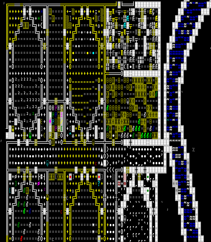 dwarf fortress ascii list