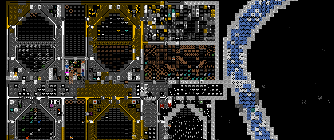 dwarf fortress ascii words cut off